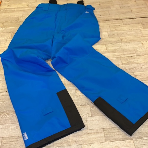 NWT!! Dare2B Insulated Men's Waterproof Ski Overall Pants Blue Size XL - Picture 4 of 15